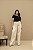 Calça Wide Leg com Recortes e Pespontos Quality Moda Plus Size Preview dvs - Imagem 6