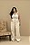 Calça Wide Leg com Recortes e Pespontos Quality Moda Plus Size Preview dvs - Imagem 3
