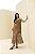 Vestido Drapead Decote e Babado Quality Moda Plus Size Preview Dvs - Imagem 2
