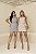 Conjunto Top e Saia Short Listrado Quality Moda Plus Size Preview Dvs - Imagem 1