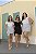 Saia Short Poá em Viscolinho Quality Moda Plus Size Preview mlj - Imagem 2