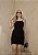 Vestido Preto Decote e Renda Bordada Quality Moda Plus Size rml - Imagem 4