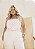 Cropped Flor Bordada com Lastex e Zíper Quality Moda Plus Size rml - Imagem 5