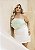 Cropped Flor Bordada com Lastex e Zíper Quality Moda Plus Size rml - Imagem 8