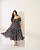 Vestido Poá Midi Romântico com Franzidos Quality Moda Plus Size Preview qbl - Imagem 8