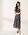 Vestido Poá Midi Romântico com Franzidos Quality Moda Plus Size Preview qbl - Imagem 6