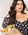 Vestido Poá Midi Romântico com Franzidos Quality Moda Plus Size Preview qbl - Imagem 7
