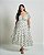 Vestido Poá Midi Romântico com Franzidos Quality Moda Plus Size Preview qbl - Imagem 5