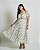 Vestido Poá Midi Romântico com Franzidos Quality Moda Plus Size Preview qbl - Imagem 2