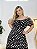 Vestido Poá Midi Romântico com Franzidos Quality Moda Plus Size Preview qbl - Imagem 11