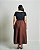 Saia Midi Plus Size com Elástico e Bolso Quality Moda Plus Size Preview qbl - Imagem 9