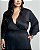 Macacão Kimono Marrom com Pregas Quality Moda Plus Size Preview qbl - Imagem 7