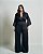 Macacão Kimono Marrom com Pregas Quality Moda Plus Size Preview qbl - Imagem 1