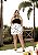Short Poá Quality Moda Plus Size rml - Imagem 1