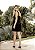 Vestido Pespontado Preto Quality Moda Plus Size rml - Imagem 4