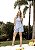 Conjunto Blusa Assimétrica e Short Quality Moda Plus Size rml - Imagem 5