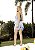 Conjunto Blusa Assimétrica e Short Quality Moda Plus Size rml - Imagem 4