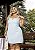 Vestido com Fivela Azul Quality Moda Plus Size rml - Imagem 2