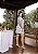 Vestido Floral com Mangas Acinturado Quality Moda Plus Size rml - Imagem 3