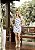 Vestido Floral com Mangas Acinturado Quality Moda Plus Size rml - Imagem 2
