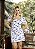Vestido Floral com Mangas Acinturado Quality Moda Plus Size rml - Imagem 6