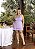 Vestido Macaquinho Lilás Quality Moda Plus Size rml - Imagem 2