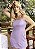 Vestido Macaquinho Lilás Quality Moda Plus Size rml - Imagem 5