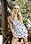 Vestido Macaquinho Floral em Camadas Quality Moda Plus Size rml - Imagem 6