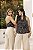 Blusa Frente Única de Poá Quality Moda Plus Size dvs - Imagem 1