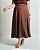 Conjunto Blusa Transpassada Saia Midi Linho Quality Moda Plus Size Preview qbl - Imagem 5