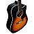 Violão Giannini Aço Eletroacústico Performance GDC-1 CEQ Vintage Sunburst Satin - Imagem 3
