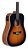 Violão Eletroacústico Aço Tagima Woodstock TW-25 - Sunburst Satin - Imagem 2