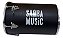 Rebolo Samba Music Madeira 50X12 PVC Preto Wood - Imagem 3