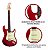 Guitarra Tagima T-635 Classic Mr Vermelho - Imagem 6
