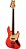 Contrabaixo 4 Cordas Memphis Mb-50 Frs Vermelho - Imagem 4