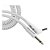 Cabo P10xP10 Espiral Branco P10 90 9.15mt Mac Cabos - Imagem 2