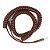 Cabo P10xP10 Espiral Marrom P10 90 9.15mt Mac Cabos - Imagem 1