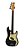 Contrabaixo passivo 4 cordas Black satin MB-40 Memphis - Imagem 1