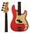 Contrabaixo passivo 4 cordas Fiesta red satin MB-40 Memphis - Imagem 2