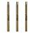 Kit 3 Pares De Baquetas Liverpool Master Pta Mad Art&music - Imagem 1