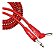 Cabo Inst Mac Cabos 9.15m Espiral Vermelho - Imagem 1