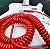 Cabo Inst Mac Cabos 9.15m Espiral Vermelho - Imagem 3