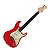 Guitarra elétrica Tagima - EA Pro 3 FR DF MG, Fiesta Red - Imagem 2