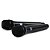Microfone KADOSH Sem Fio Duplo de Mão UHF Digital K-492 M - Imagem 3