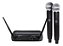 Microfone Sem Fio Lm-258U Uhf 2 Canais Frequência Fixa - Imagem 1