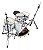 Bateria Nagano Beat  16"  Svs Silver Sparkle - Imagem 3