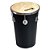 Rebolo Cônico Luen 50X12 Colorsteel Preto Fosco Pele Animal 91007PTF - Imagem 1