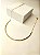 Colar Curto Choker Dourada Polida Fina - Imagem 2