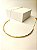 Colar Curto Choker Dourada Polida Fina - Imagem 3