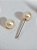 Broche Alfinete com Esferas Peroladas - Imagem 1